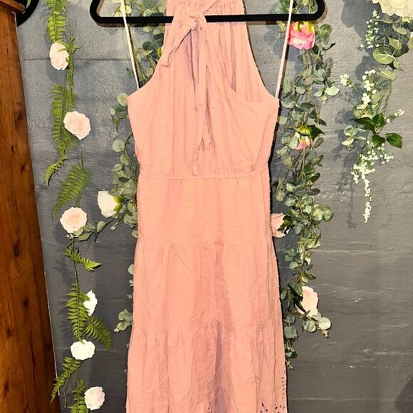 Adyson Parker Halter Tiered Dress | Medium - Picture 2 of 3